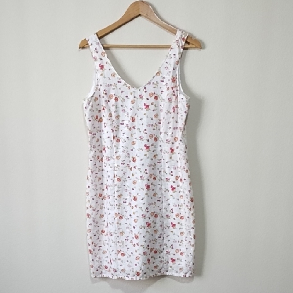 David Wayne Cherry 🍒 Floral Dress Size 12